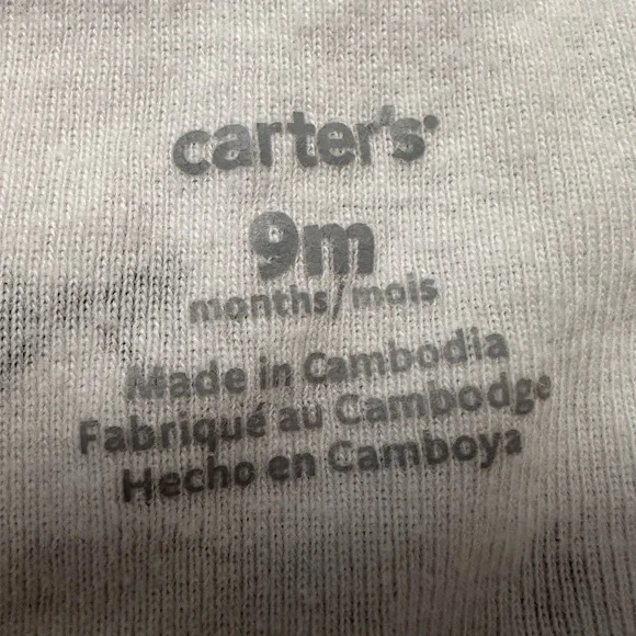 Baby Girl Bodysuit Bundle 6pc Carter’s Huggies 9 Months - Picture 7 of 13